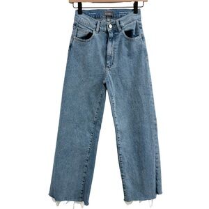 DL1961 Light Blue Vintage Wide Leg Jeans